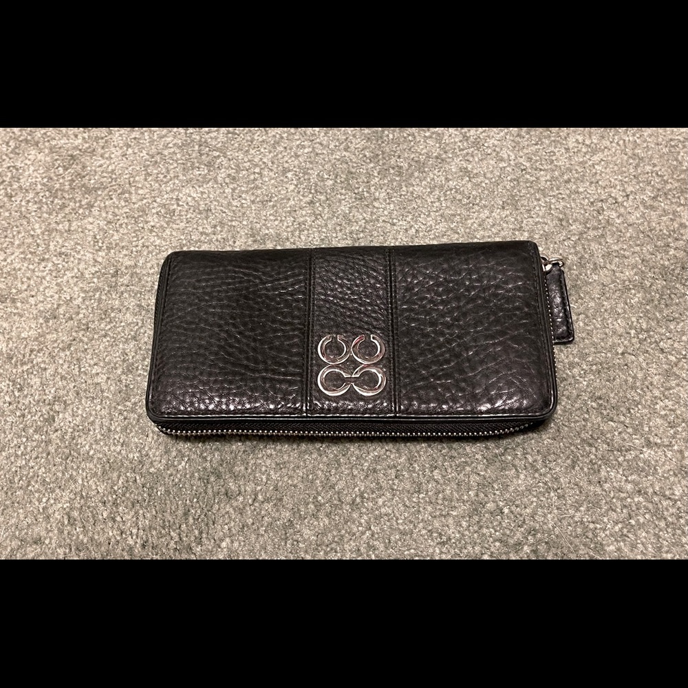 Coach Black Leather Wallet